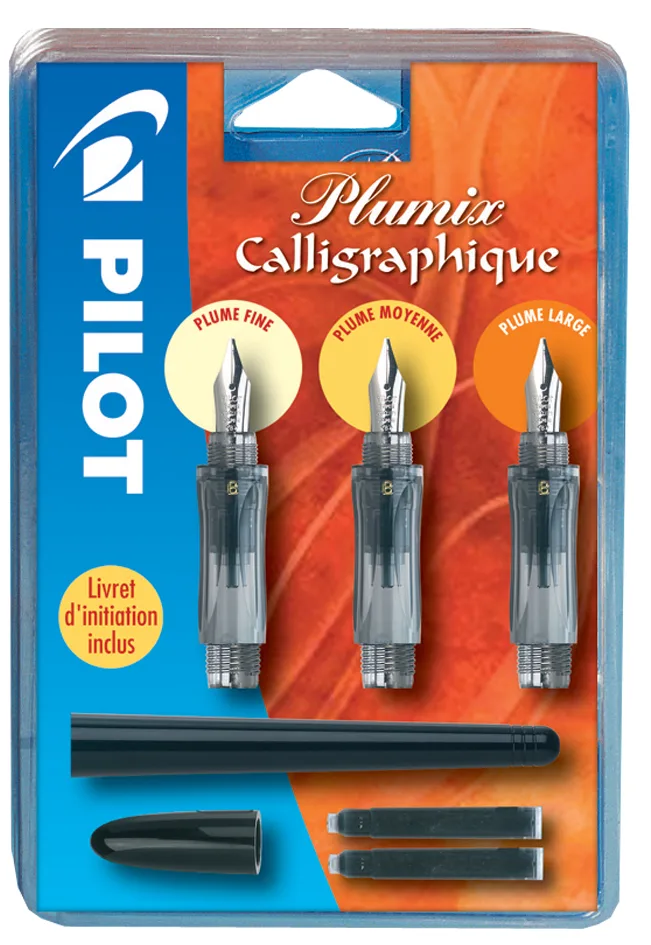Kalligraphie-Füllhalter Plumix, 3er Set by Pilot – product photo