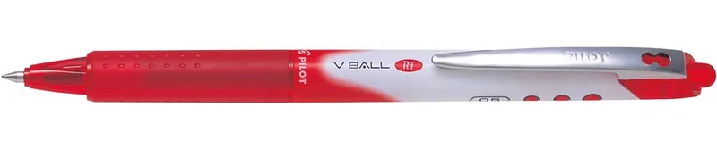 liquid-ink roller V-Ball RT 05, fijne punt, rood by Pilot – product photo