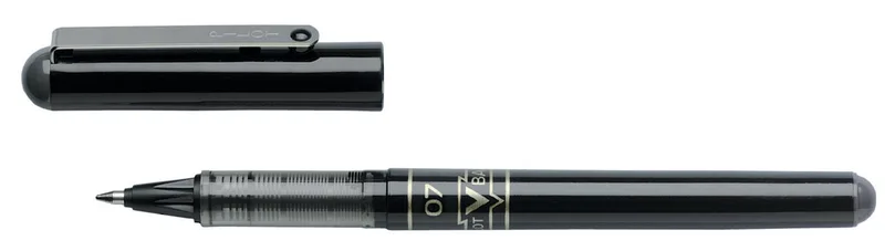 liquid-ink roller Vball 07, zwart van Pilot – productfoto