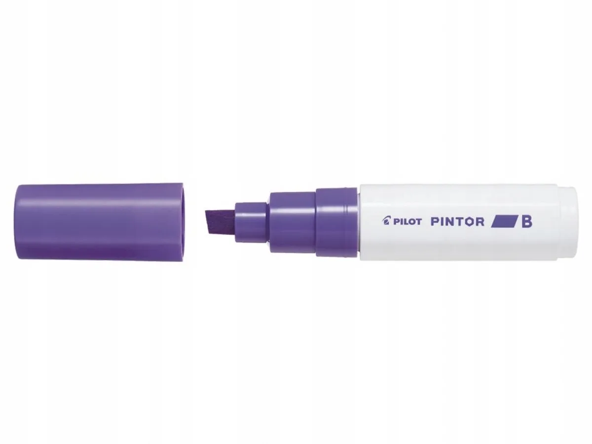 Merkloos Permanent Marker Fiolet 8mm - Veelzijdig & Dekkend de Pilot en Violet – photo produit