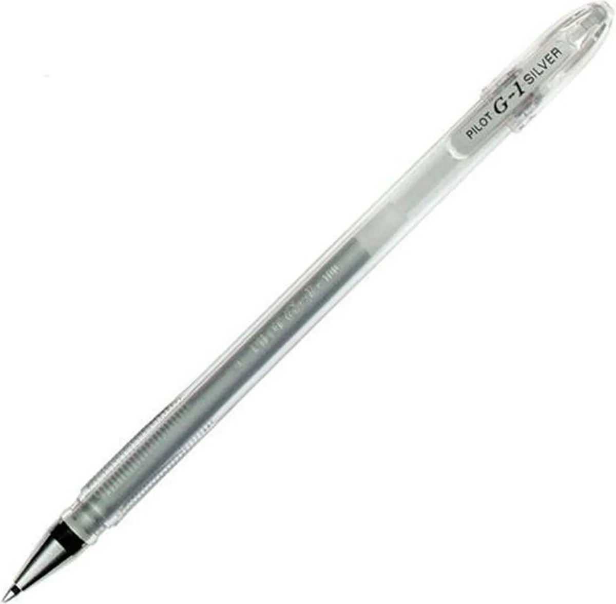 Pen Roller Pilot G-1 Zilverkleurig 0,4 mm (12 Stuks) fra Pilot i Sølv – produktbillede
