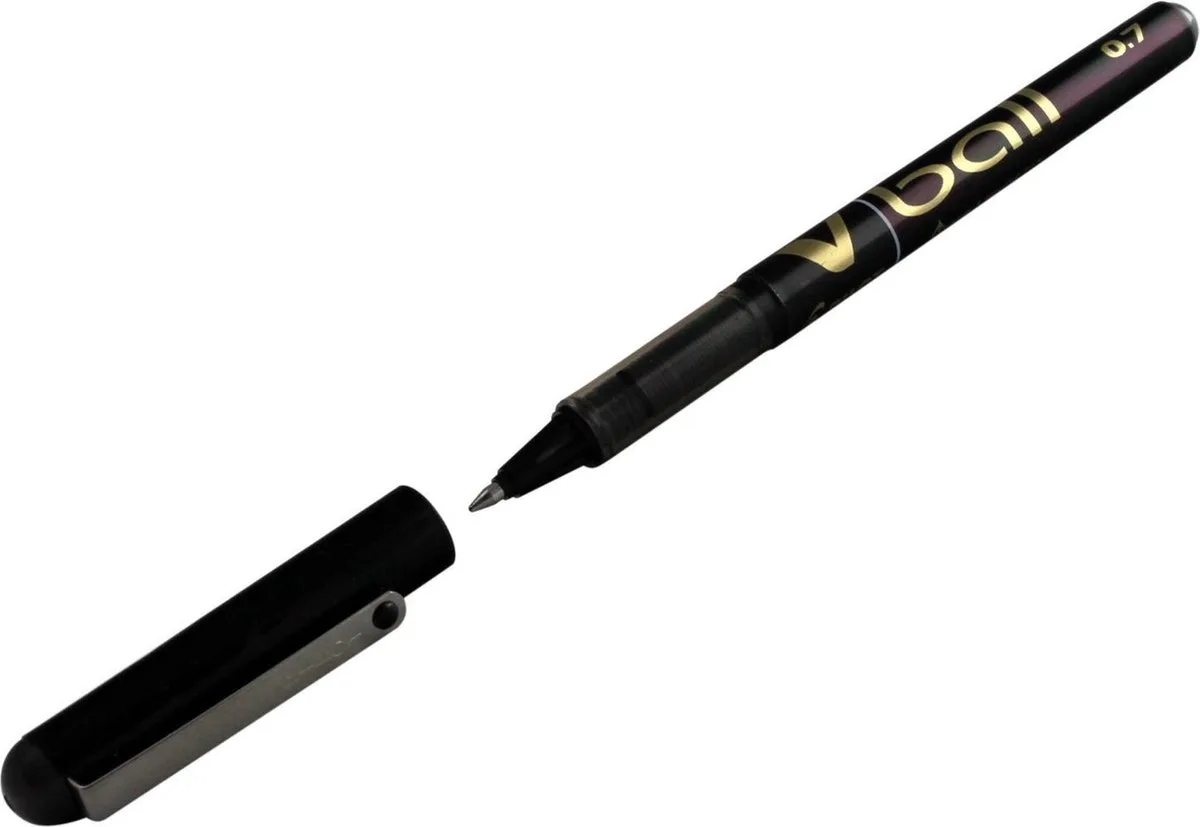 Pen Roller Pilot V Ball 0,7 mm (12 Stuks) från Pilot i Svart – produktbild