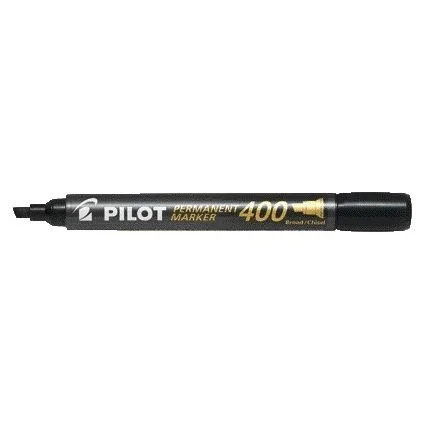 Permanent marker pilot 400 schuin b zwart 15+5 | 12 stuks by Pilot – product photo