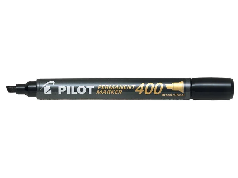 Permanent marker PILOT 400 schuin breed zwart by Pilot – product photo