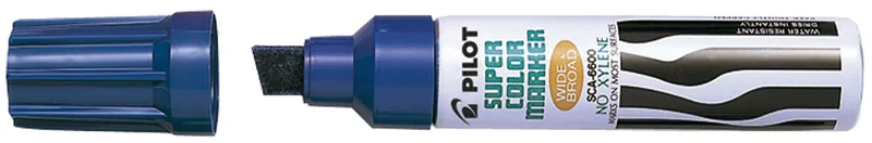 Permanent-Marker Super Color Jumbo, blau by Pilot – product photo