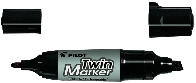 Permanent-Marker Twin Marker Jumbo, schwarz by Pilot – product photo