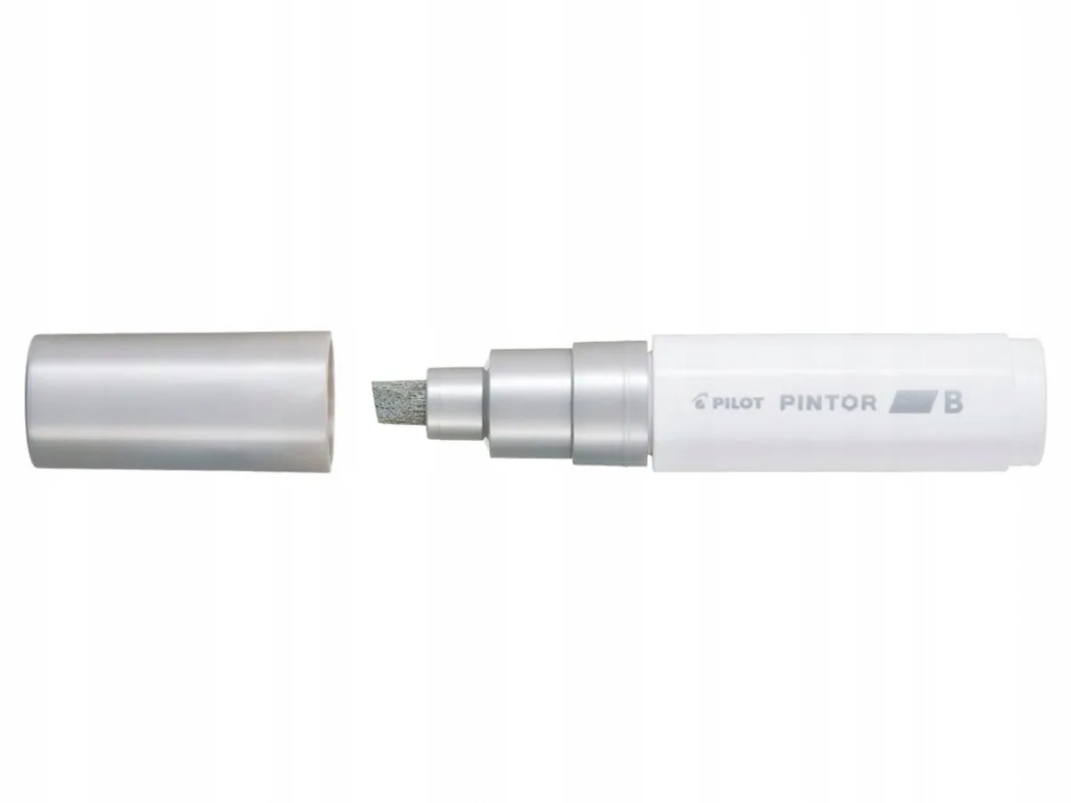 Pintor B Marker 8.0 mm von Pilot in Silber – Produktfoto