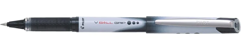 roller V-BALL Grip, fijne punt 0,5 mm, zwart von Pilot – Produktfoto