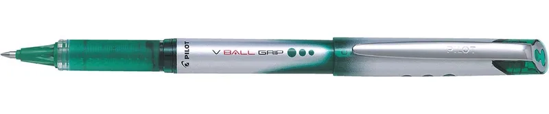 roller V-BALL Grip, medium punt 0,7 mm, groen by Pilot – product photo