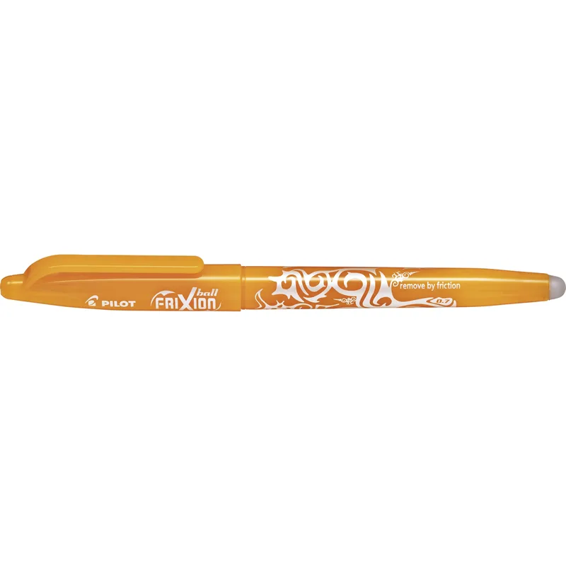 Rollerpen pilot frixion bl-fr7 m abrikoos oranje | 12 stuks de Pilot – photo produit