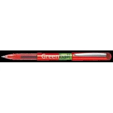Rollerpen pilot greenball begreen m rood | 10 stuks de Pilot – photo produit