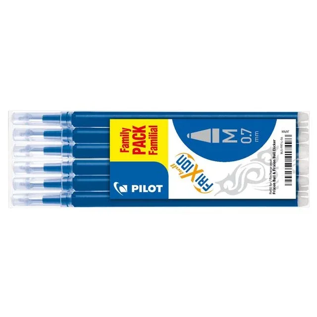Rollerpenvulling pilot frixion bls-fr7 m blauw | 12 stuks by Pilot – product photo