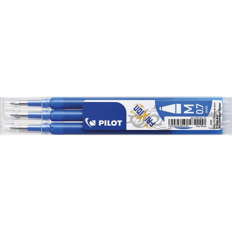 Rollerpenvulling pilot frixion bls-fr7 m hemelsbl | 12 stuks by Pilot – product photo