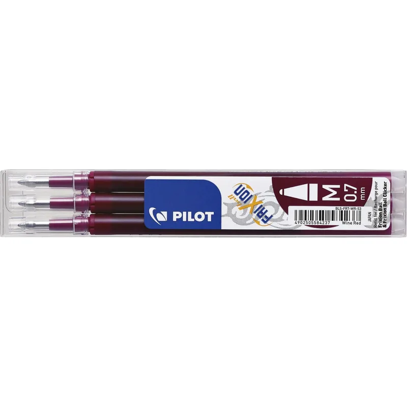 Rollerpenvulling pilot frixion bls-fr7 m wijnrood | 12 stuks by Pilot – product photo