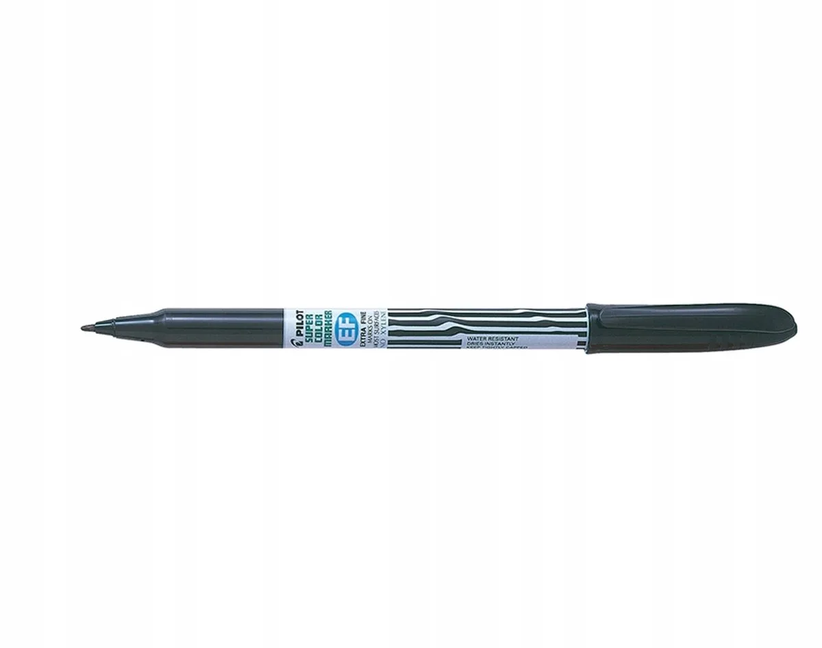 SCAN-EF Permanente Marker - 0.9mm Lijn fra Pilot i Sort – produktbillede