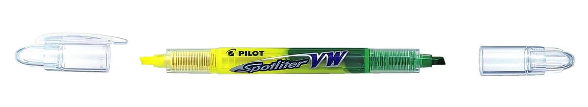 Spotliter VW BeGreen Textmarker Gelb van Pilot – productfoto