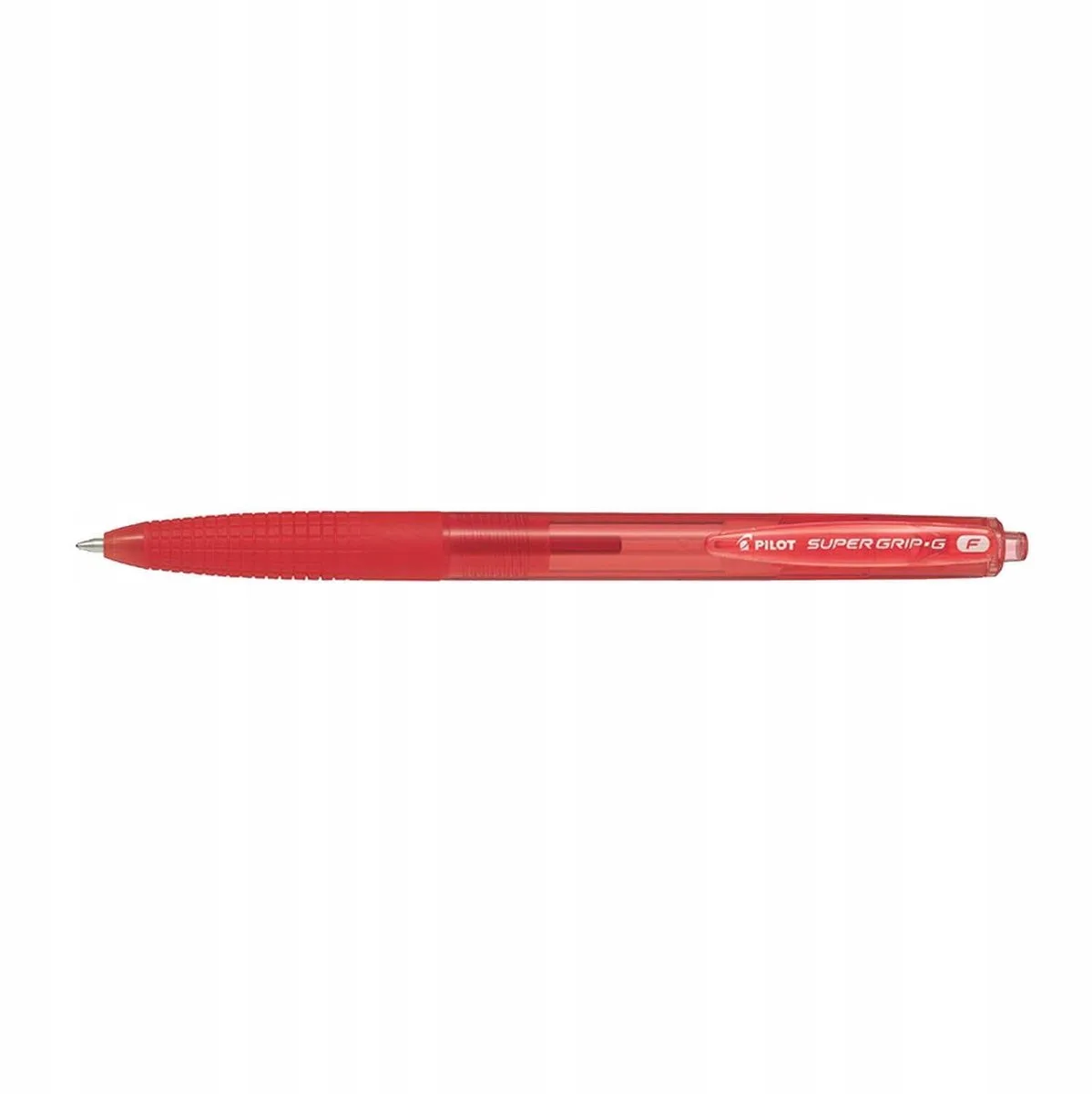 Super Grip-G 0,7 mm rode balpen - vloeibare inkt de Pilot en Rouge – photo produit