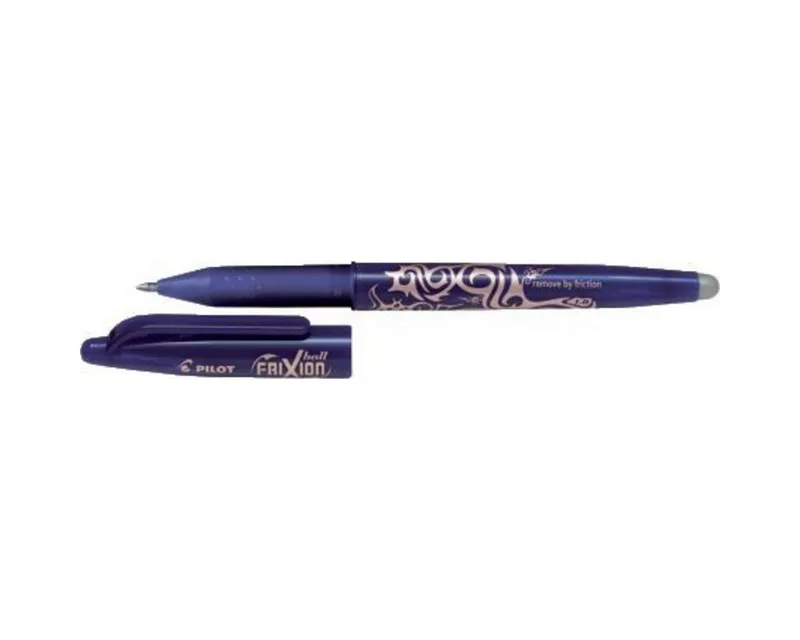 Tintenfeinschreiber Tintenroller FriXion Ball 1.0 - 0,5 mm radierbar. von Pilot in Blau – Produktfoto