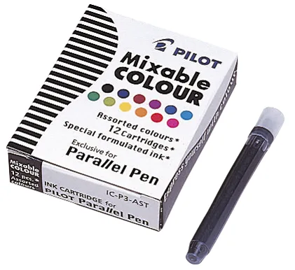 Tintenpatronen für Füllhalter Parallel Pen, blau by Pilot – product photo