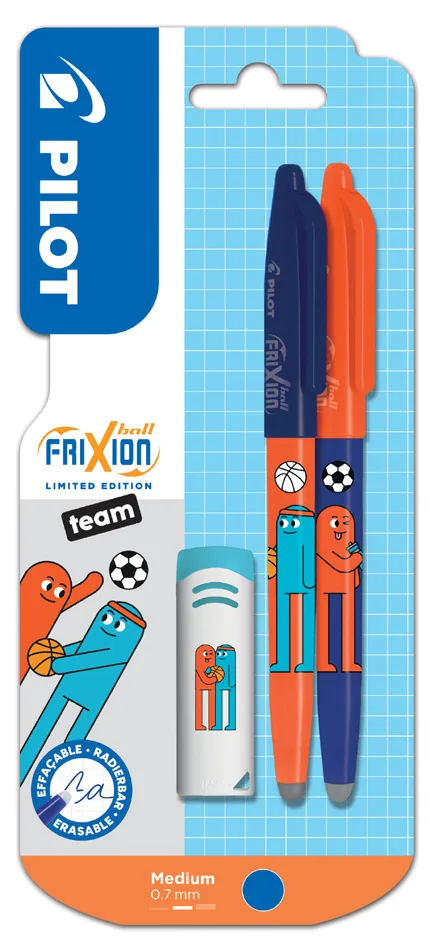Tintenroller FRIXION BALL 07 Friends , Team sports von Pilot – Produktfoto