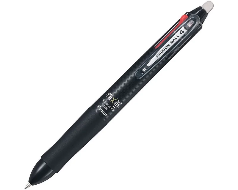 Tintenroller FriXion Ball 4 Colours, radierbar by Pilot in Black – product photo