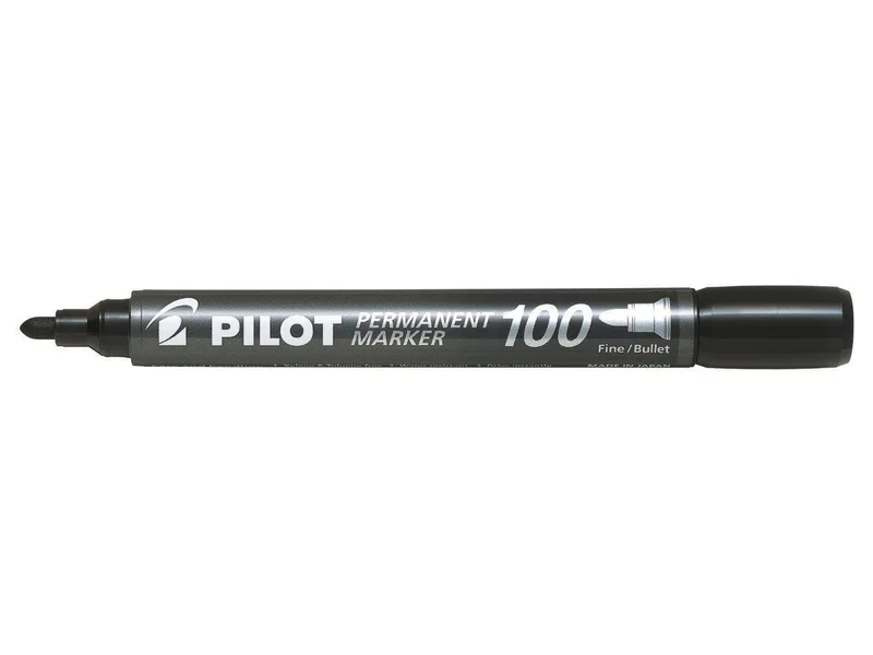 Viltstift PILOT 100 rond fijn zwart de Pilot – photo produit
