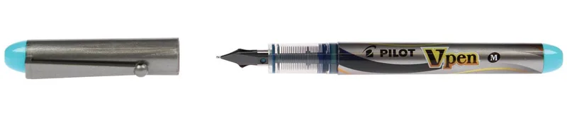 vulpen V-Pen Silver turkoois by Pilot – product photo