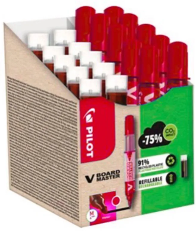 Whiteboard-Marker V BOARD MASTER, BONUS PACK, grün von Pilot – Produktfoto