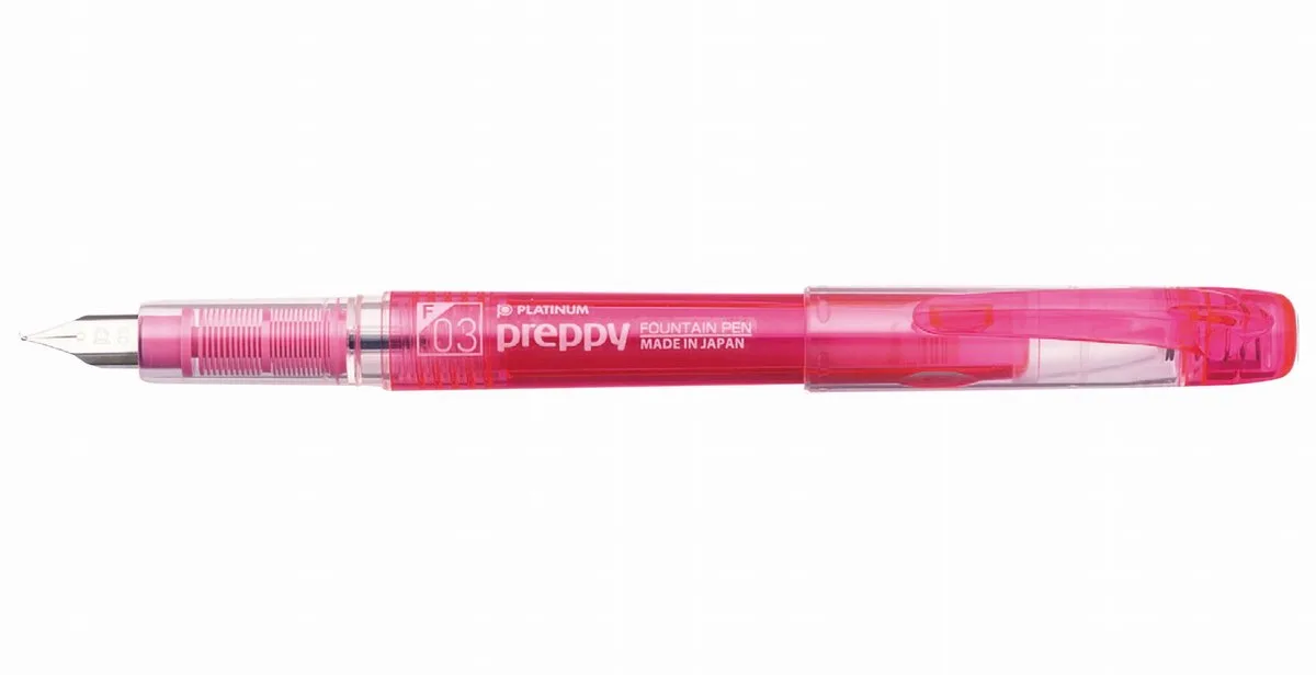 Preppy Vulpen F - Perfect voor Beginners fra Platinum i Lyserød – produktbillede