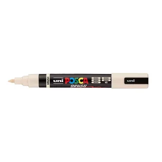 Paintmarker Uni POSCA PC-5BR brushpunt medium beige fra Posca – produktbillede 2 af 2