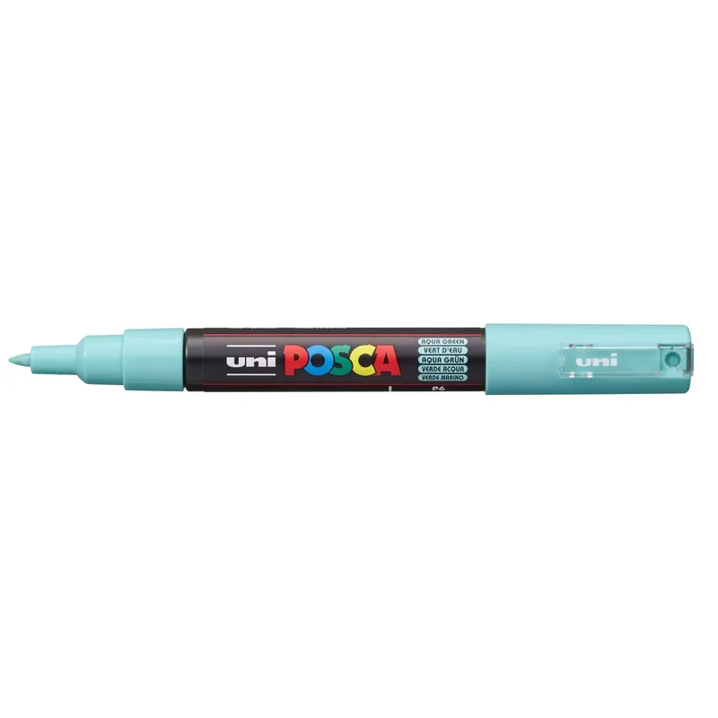Paintmarker uni posca pc1mc ef zeegroen | 6 stuks by Posca – product photo