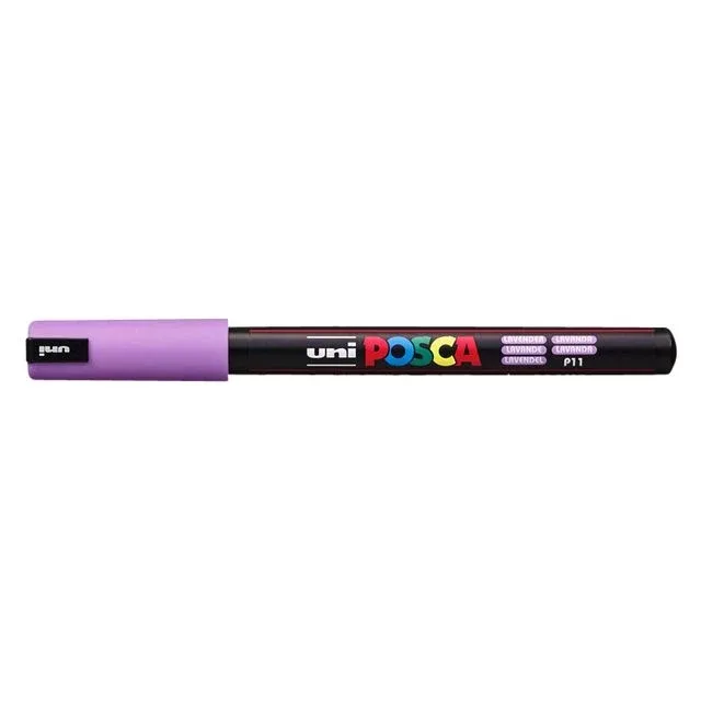 Paintmarker uni posca pc1mr ef lavendel | 6 stuks fra Posca – produktbillede