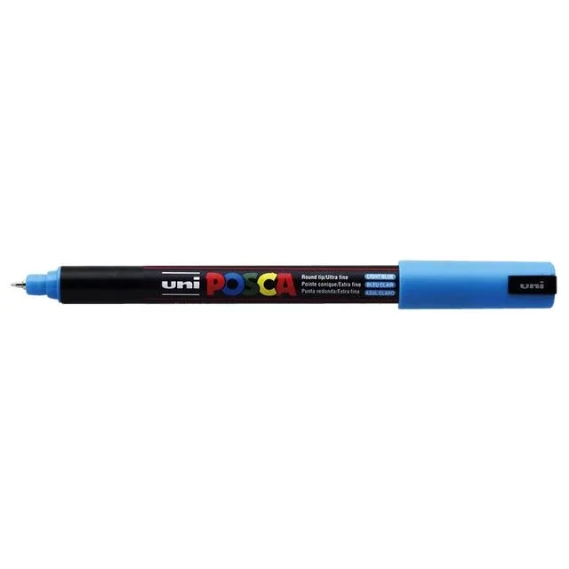 Paintmarker uni posca pc1mr ef lichtblauw | 6 stuks by Posca – product photo