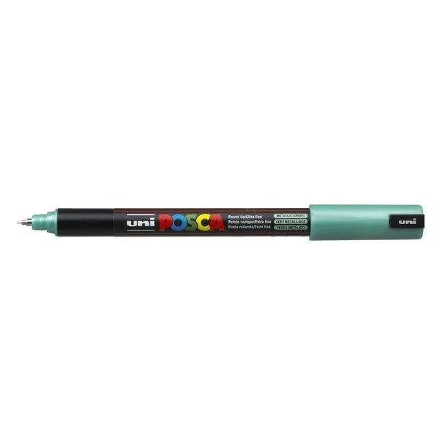 Paintmarker uni posca pc1mr ef metallic groen | 6 stuks by Posca – product photo