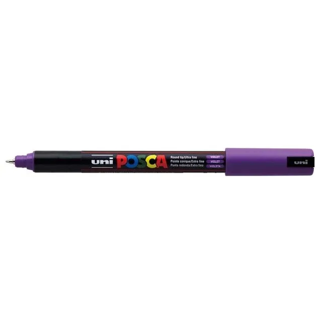 Paintmarker uni posca pc1mr ef paars | 6 stuks by Posca – product photo