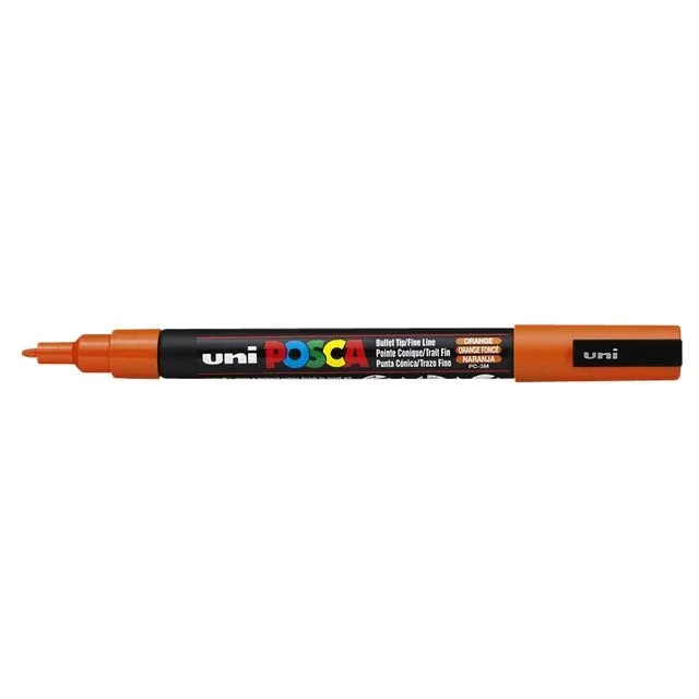 Paintmarker uni posca pc3m f donkeroranje | 6 stuks de Posca – photo produit
