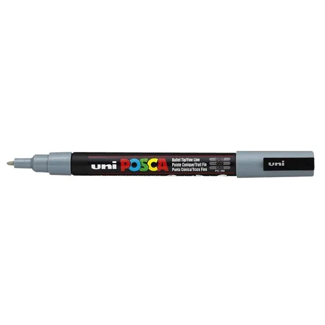 Paintmarker uni posca pc3m f grijs | 6 stuks by Posca – product photo