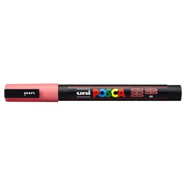 Paintmarker uni posca pc3m f koraal | 6 stuks by Posca – product photo