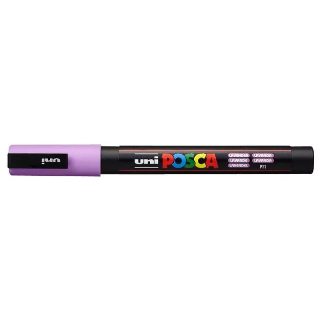 Paintmarker uni posca pc3m f lavendel | 6 stuks de Posca – photo produit