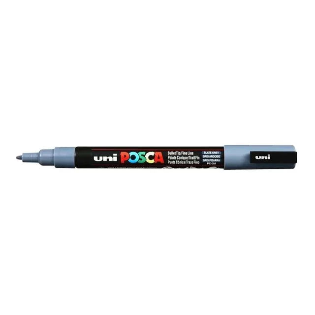 Paintmarker uni posca pc3m f leisteengrijs | 6 stuks von Posca – Produktfoto