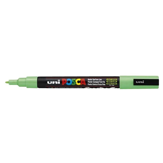 Paintmarker uni posca pc3m f lichtgroen | 6 stuks von Posca – Produktfoto