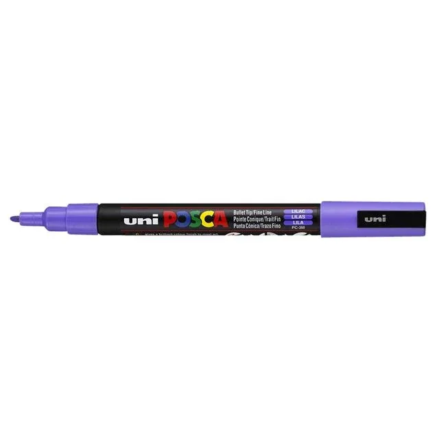 Paintmarker uni posca pc3m f violet | 6 stuks by Posca – product photo