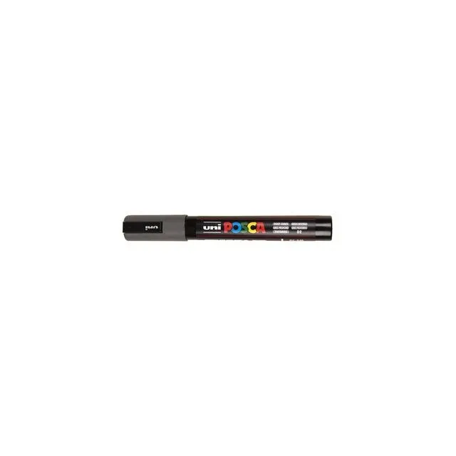 Paintmarker uni posca pc5m m diepgrijs | 6 stuks by Posca – product photo