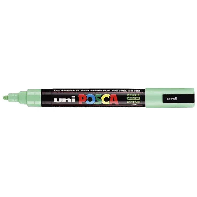 Paintmarker uni posca pc5m m lichtgroen | 6 stuks by Posca – product photo