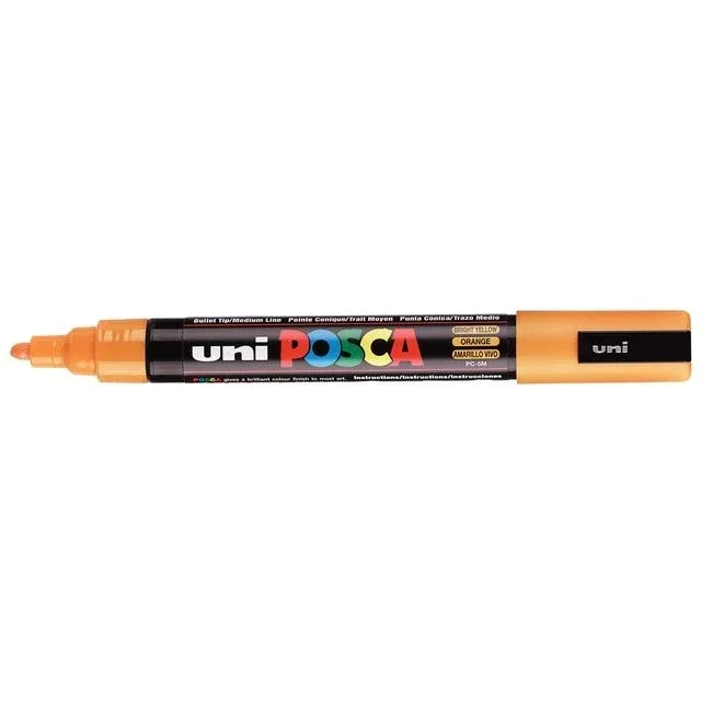 Paintmarker uni posca pc5m m oranje | 6 stuks by Posca – product photo