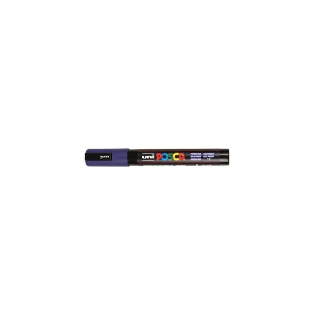 Paintmarker uni posca pc5m m pruisisch blauw | 6 stuks by Posca – product photo