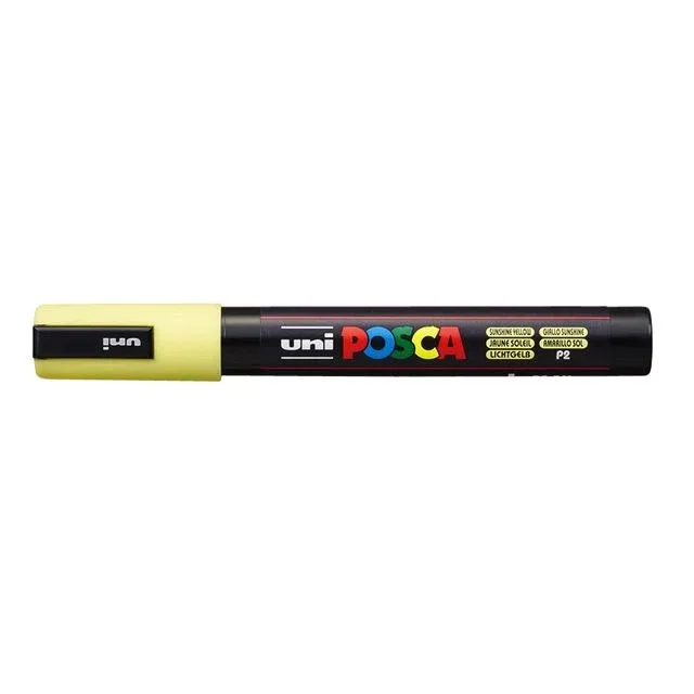 Paintmarker uni posca pc5m m zonnegl | 6 stuks by Posca – product photo