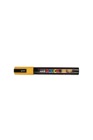 Paintmarker Uni POSCA PC5M medium oker van Posca – productfoto 1 van 2