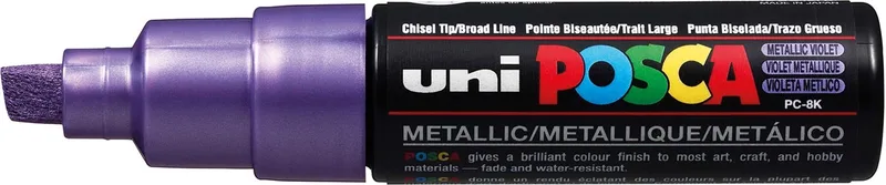 Uni POSCA paintmarker PC-8K, 8 mm, paars metaal by Posca – product photo