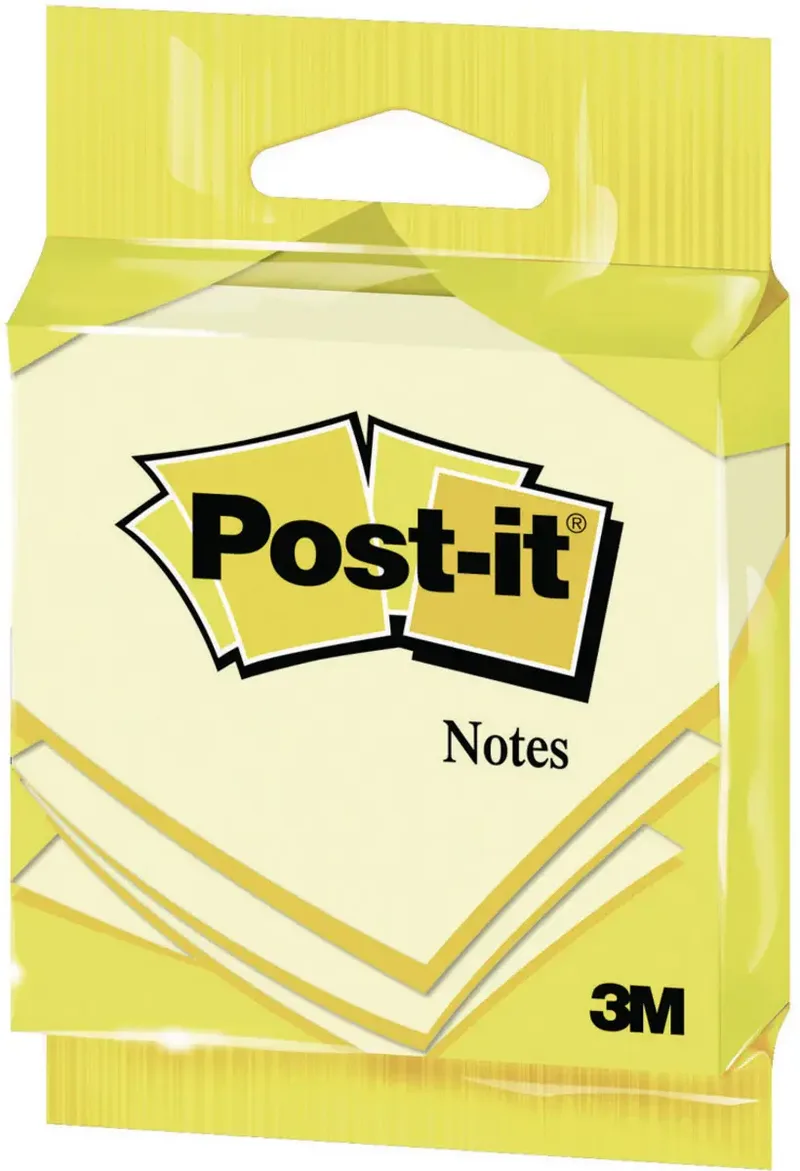 Haftnotiz 7100172243 76 mm x 76 mm Gelb 100 Blatt de Post-it – photo produit